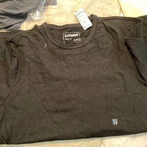 Express Medium Black tee